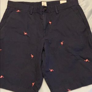 Men’s Navy shirts with flamingos